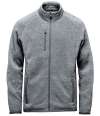 FHZ-1 Stormtech Avalante Full Zip Knitted Fleece Jacket Granite Heather colour image